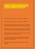 F-01 FIRE GUARD FDNY EXAM LATEST 2024-2025 WITH ACTUAL QUESTIONS AND CORRECT VERIFIED ANSWERS ALREADY GRADED A&plus; 100&percnt;GUARANTEED PASS&excl;           
