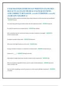 UTAH MASTER ESTHETICIAN WRITTEN EXAM 2023- 2024 ACTUAL EXAM 350 REAL EXAM QUESTIONS  AND CORRECT DETAILED ANSWERS &lpar;VERIFIED ANSWERS&rpar; &vert;ALREADY GRADED A&plus; 