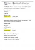 NM2 Exam 2 Questions And Answers 2025