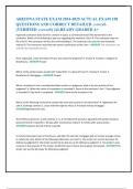 ARIZONA STATE EXAM 2024-2025 ACTUAL EXAM 150  QUESTIONS AND CORRECT DETAILED ANSWERS  &lpar;VERIFIED ANSWERS&rpar; &vert;ALREADY GRADED A&plus;  