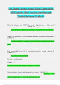 Car Dealer License  Actual Exam &lpar;Latest 2024&sol; 2025 Update&rpar; 100&percnt; Correct Questions and Verified Answers&vert; Grade A