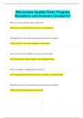 WeLocalize Quality Rater Program Questions and Answers Graded A&plus;