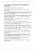  CDL HAZMAT ENDORSEMENT QUESTIONS AND ANSWERS 2024