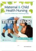 Test Bank for Maternal & Child Health Nursing&colon; Care of the Childbearing & Childrearing Family 9th Edition