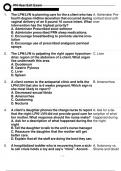 HESI PN PEDIATRICS EXAM 2024 NEWEST ACTUAL EXAM COMPLETE 80 QUESTIONS WITH DETAILED VERIFIED ANSWERS &lpar;100&percnt; CORRECT ANSWERS &rpar; AND RATIONALES &sol; ALREADY GRADED A&plus;