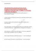 ATC ENON FINAL EXAM ACTUAL EXAM COMPLETE QUESTIONS WITH DETAILED VERIFIED ANSWERS &lpar;100&percnt; CORRECT ANSWERS&rpar; &sol;ALREADY GRADED A&plus;