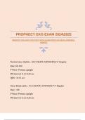 PROPHECY EKG EXAM 20242025 WITH GUARANTEED ACCURATE ANSWERS &vert;VERIFIED