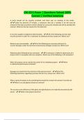 CM 4211 Exam &vert; Questions Solved 100&percnt; Correct &vert; Verified Solutions