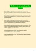CM 4211 Final Exam &lpar;Already Passed&rpar; with Questions Solved 100&percnt; Correct &vert; Verified Solutions