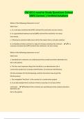 CM 4211 need to Study Questions Solved 100&percnt; Correct &vert; Verified Solutions