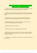 CM 4211 Final Exam Study Questions Solved 100&percnt; Correct &vert; Verified Solutions