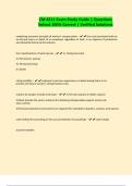 CM 4211 Final Exam Study Questions Solved 100&percnt; Correct &vert; Verified Solution