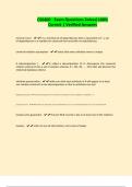 CS6400 - Exam Questions Solved 100&percnt; Correct &vert; Verified Answers