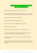 CS6400 Exam Prep Questions Solved 100&percnt; Correct &vert; Verified Answers