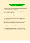 Driver Training Test &vert; Questions 100&percnt; Solved with Verified Answers