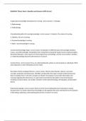 NURS5327 Theory Exam 1 Question and Answers 100&percnt; Correct