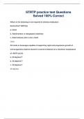 STRTP practice test Questions Solved 100&percnt; Correct