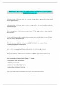 WRT Exam &lpar;2024&sol;2025&rpar; &vert; Actual Questions and Answers Latest Updated 2024&sol;2025 &lpar;Graded A&plus;&rpar;