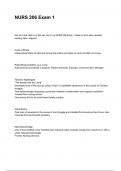 NURS 206 Exam 1 QUESTIONS AND CORRECT DETAILED ANSWERS WITH RATIONALES 2025&sol;2026 &lpar;VERIFIED ANSWERS&rpar; &vert;ALREADY GRADED A&plus;