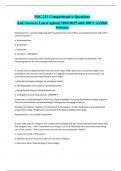 NSG 211 Comprehensive Questions And Answers Latest upload 2024&sol;2025 with 100&percnt; verified Solution