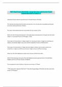 WRT Final Exam &lpar;2024&sol;2025&rpar; &vert; Actual Questions and Answers Latest Updated 2024&sol;2025 &lpar;Graded A&plus;&rpar;