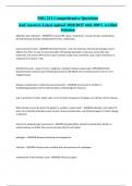 NSG 211 Comprehensive Questions And Answers Latest upload 2024&sol;2025 with 100&percnt; verified Solution