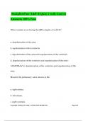Straighterline A&P II Quiz 2 with Correct Answers 100&percnt; Pass