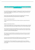 WRT 106 Exam &lpar;2024&sol;2025&rpar; &vert; Actual Questions and Answers Latest Updated 2024&sol;2025 &lpar;Graded A&plus;&rpar;