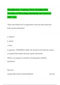 Straighterline A&P Bundled Exams Questions and Answers 100&percnt; Pass Guaranteed&period;