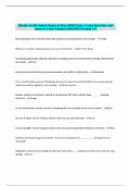 Florida Traffic School Online &lpar;4-Hour BDI&rpar; Exam &vert; Actual Questions And Answers Latest Updated 2024&sol;2025 &lpar;Graded A&plus;&rpar;