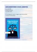 Argumenteren voor juristen A&period;J&period; van D&ijlig;k 4e druk - 62 open vragen met antwoorden - oefenvragen 