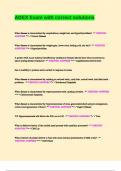 ADEX Exam with correct solutions