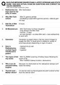 NUCLEAR MEDICINE BOARD EXAM 2 LATEST VERSIONS AND STUDY  GUIDE 2024-2025 ACTUAL EXAM 200 QUESTIONS AND CORRECT DETAILED ANSWERS