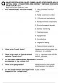 VA-BC CERTIFICATION &sol; VA-BC EXAMS &sol; VA-BC STUDY GUIDE 2024-2025  ACTUAL EXAM 127QUESTIONS AND CORRECT DETAILED ANSWERS  WITH RATIONALES 