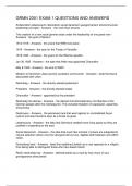 GRMN 2301 EXAM 1 QUESTIONS AND ANSWERS