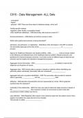 C810 - Data Management- ALL Sets Questions & answers &vert; Rated A&plus; &lpar;2024&sol;2025 Exam