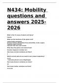 N434 Mobility questions and answers 2025-2026&period;