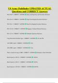 Pathfinder  Bundled Exam Questions and CORRECT Answers