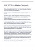 NIGP CPPO Certification Flashcards Questions and Answers 2024