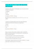 OAE 055 Practice Exam with Questions and Answers