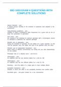 BIO 1033 EXAM 4 QUESTIONS WITH COMPLETE SOLUTIONS&period;docx