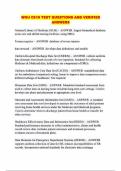 WGU C810 TEST QUESTIONS AND VERIFIED ANSWERS