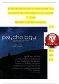 TEST BANK For Psychology Themes and Variations&comma; 4th Canadian Edition By Weiten&comma; Verified Chapters 1 - 16&comma; Complete Newest Version