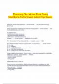 Pharmacy Technician Certification Bundled Exam 2024&period;