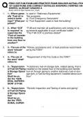 FDNY COF P-98 EXAM AND PRACTICE EXAM 2024-2025 ACTUAL EXAM  187 QUESTIONS AND CORRECT DETAILED ANSWERS &lpar;VERIFIED ANSWERS&rpar; &vert;ALREADY GRADED A