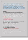 ATI MATERNAL NEWBORN OB FINAL EXAM&vert;&vert;  LATELY UPDATED QUESTIONS AND 100&percnt;  C0RRECT ANSWERS ALREADY GRADED A&plus;&vert;&vert;  LATEST AND COMPLETE UPDATE 2024-2025 WITH  EXPERT VERIFIED SOLUTIONS&vert;&vert; ASSURED PASS&excl;&excl;&excl;