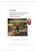 Financial Accounting Tools For Business Decision Making&comma; 10th Edition TEST BANK by Paul D&period; Kimmel&comma; Jerry J&period; Weygandt&comma; Verified Chapters 1 - 13&comma; Complete Solution Guide&period;
