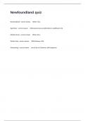 Newfoundland quiz Comprehensive Review Exam Questions And Verified Answers&period;