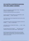 SEVI CHAPTER 6 SMARTBOOK QUESTIONS WITH 100&percnt; CORRECT ANSWERS&excl;&excl;