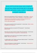 VA BC CERTIFICATION EXAM 2024 COMPLETE  130 ACTUAL EXAM QUESTIONS WITH DETAILED  VERIFIED ANSWERS &lpar;100&percnt; CORRECT ANSWERS&rpar;  &sol; ALREADY GRADED A&plus;